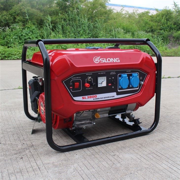 3kw Gasoline Small Portable Generator For Construction Use
