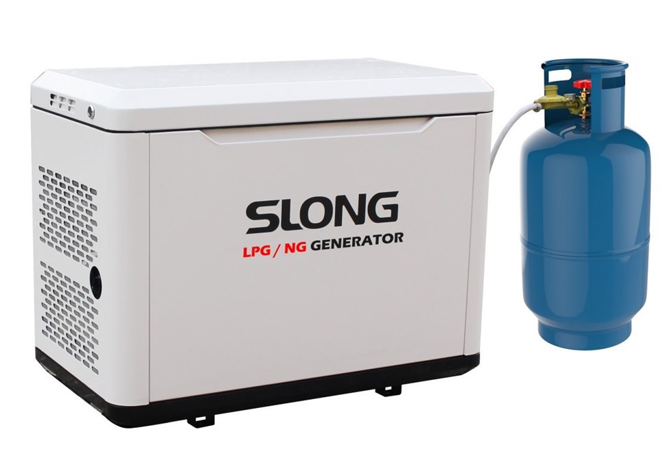 Auto Start 110/220 V 8KW Silent LPG & Gasoline Generator