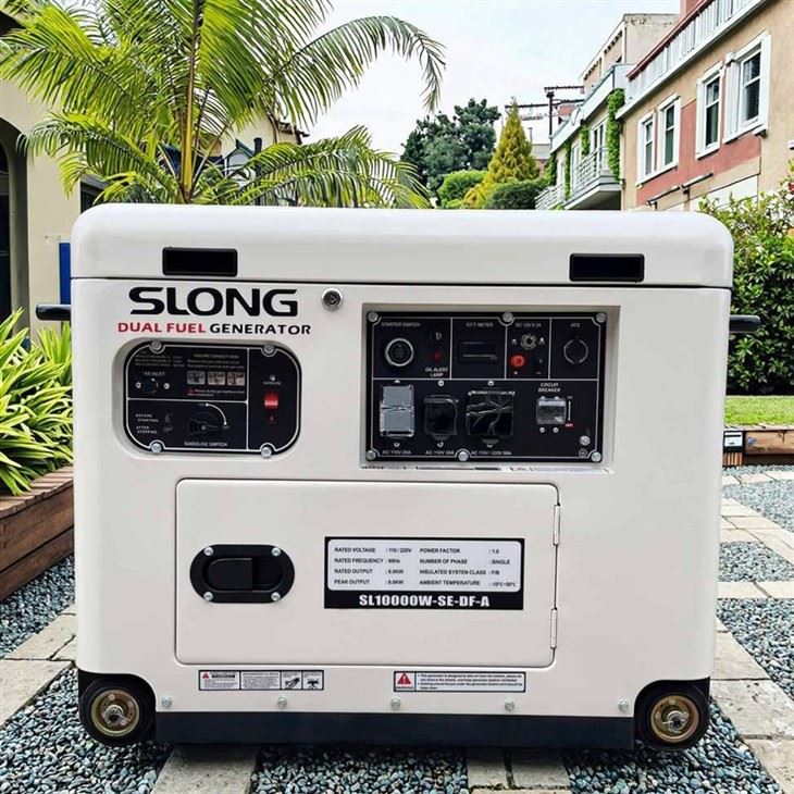 Silent Gasoline LPG Generator 10kW Silent LPG Generator with Built-in ATS | CE/EPA Approved