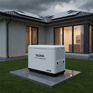 10 KW Quiet Home Gasoline LPG Natural Gas Generator Tri-Fuel Residential Power