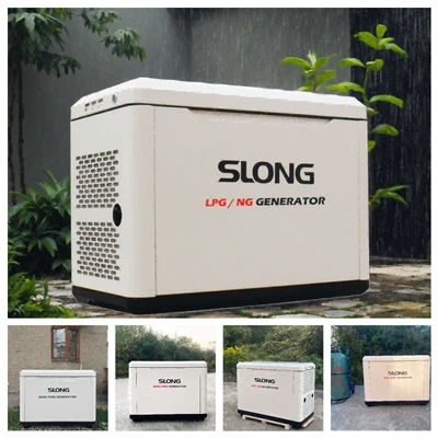 Residential Generator 5KW 6KW 7KW 8KW 9kw Hybrid Gas Power Generator Dual Fuel Generator